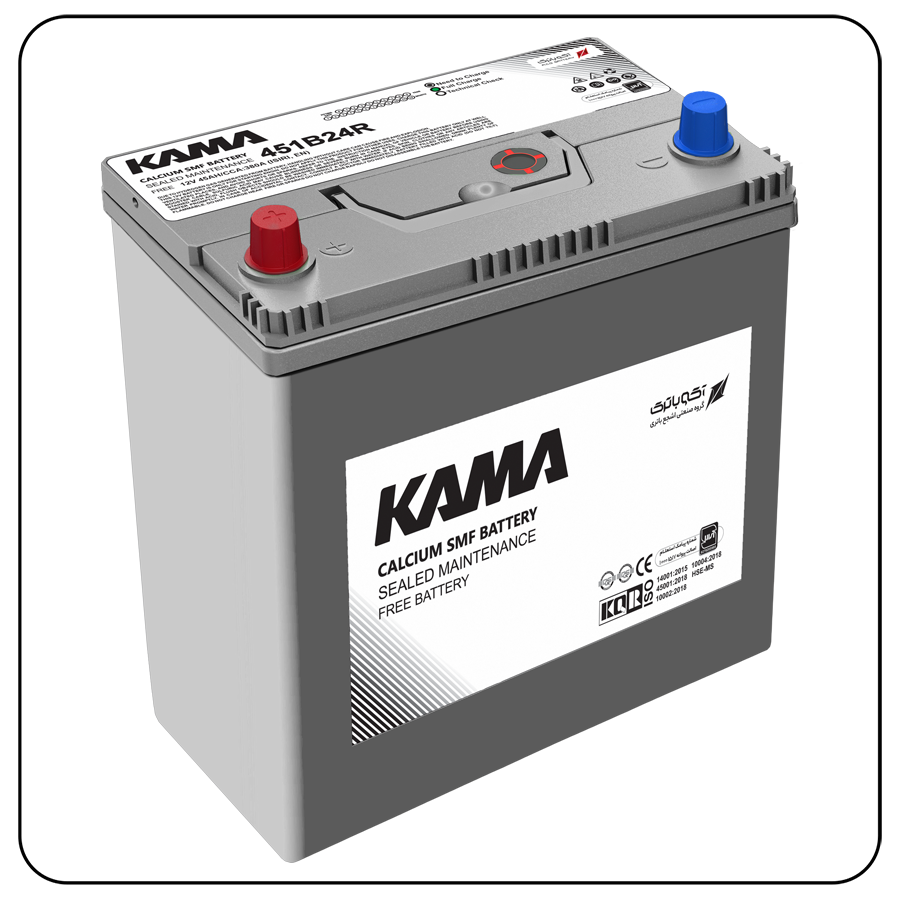 KAMA Car Battery 45Ah Straight