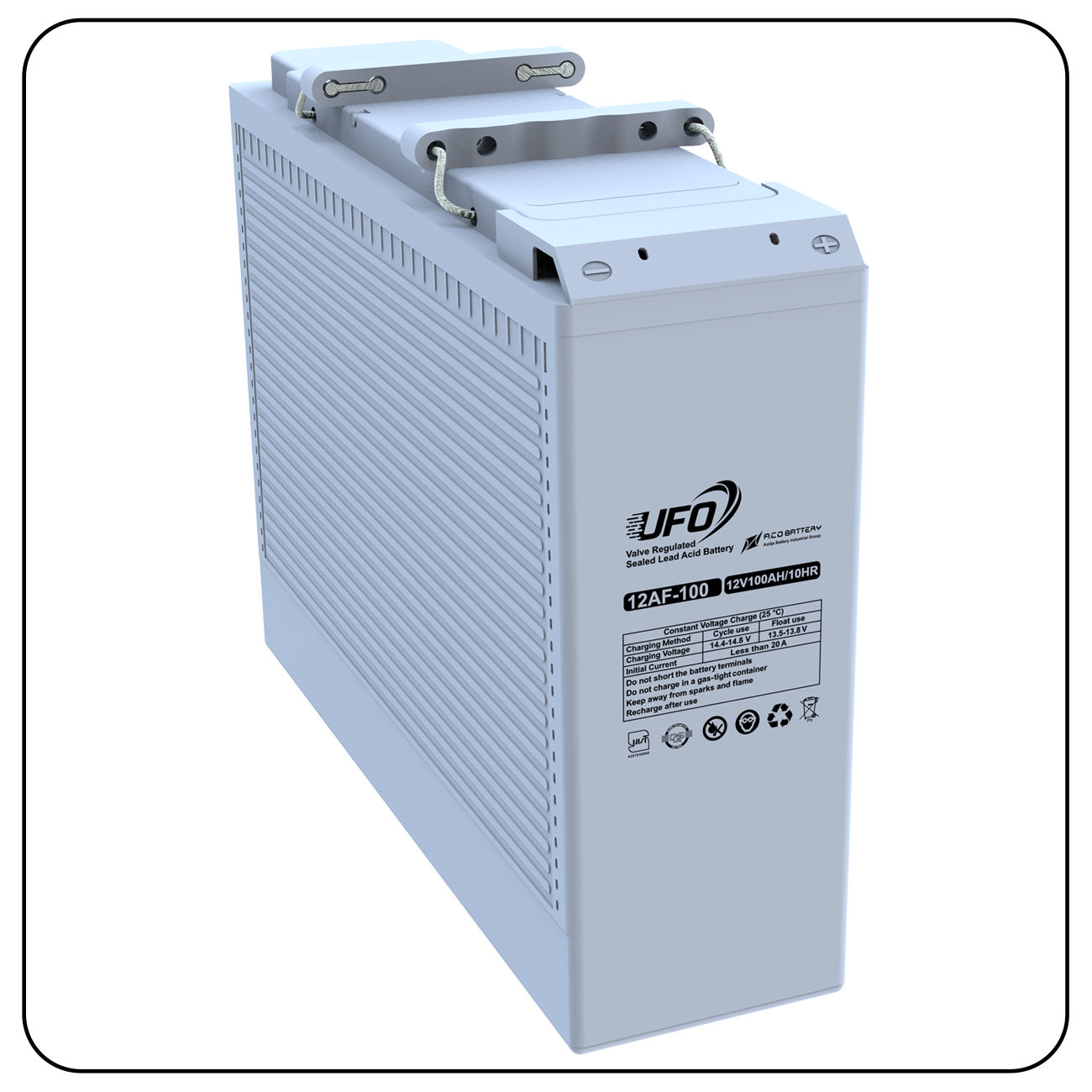  UFO Telecommunications Battery 100 Ah