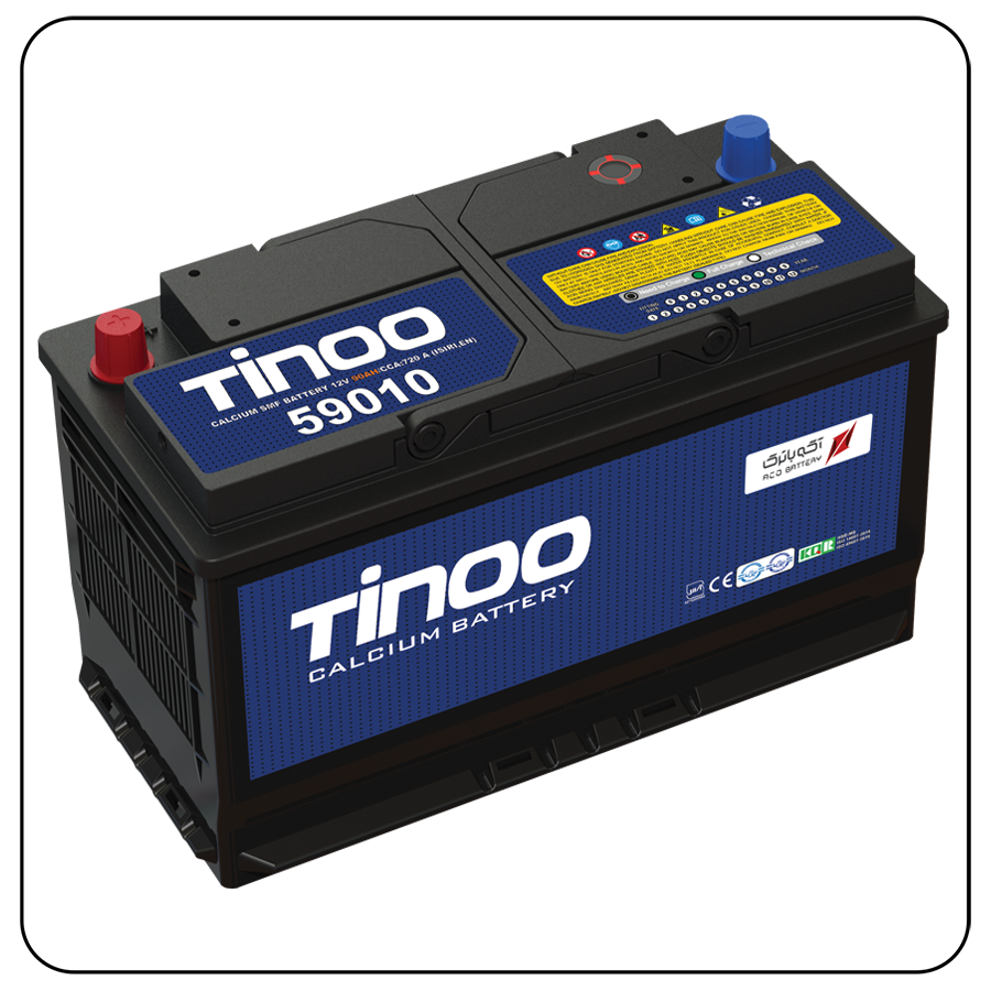 باتری ماشین تینو 90 آمپر - 9010