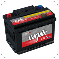 CarPile Car Battery 55Ah