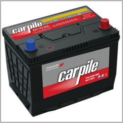 CarPile Car Battery 60Ah