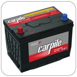 CarPile Car Battery 60Ah