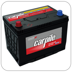 CarPile Car Battery 70Ah Straight