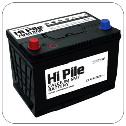 HiPile Car Battery 70Ah Straight 