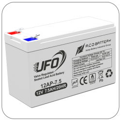 Flame Retardant UPS Battery 7.5Ah
