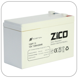 Zico Flame Retardant UPS Battery 7.5Ah