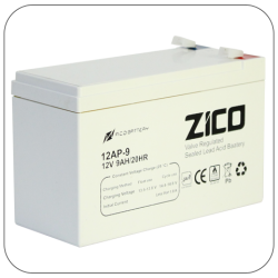 Zico Flame Retardant UPS Battery 9Ah