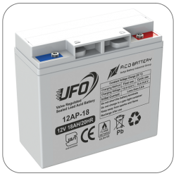 Flame Retardant UPS Battery 18Ah