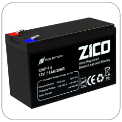 ZICO UPS Battery 7.5Ah