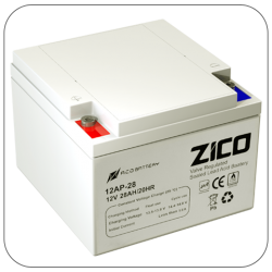 Zico Flame Retardant UPS Battery 28Ah