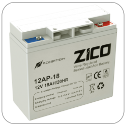 Zico Flame Retardant UPS Battery 18Ah