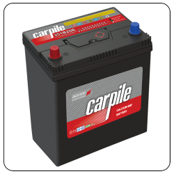 CarPile Car Battery 35Ah Straight
