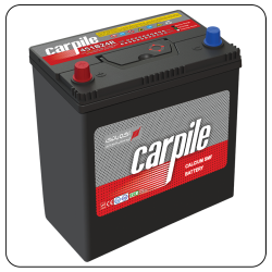 CarPile Car Battery 45Ah Straight