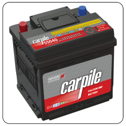 CarPile Car Battery 50Ah