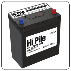 HiPile Car Battery 35Ah Reverse