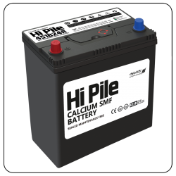 HiPile Car Battery 45Ah Straight