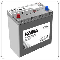 KAMA Car Battery 45Ah Straight