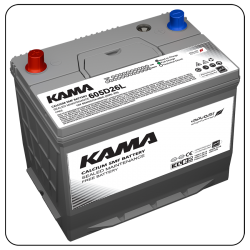 KAMA Car Battery 60Ah Reverse