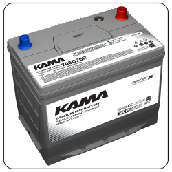 kama Car Battery 70Ah Straight