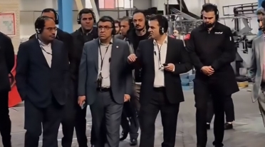 بازدید مدیرعامل سازمان بورس از کارخانجات آکوباتری