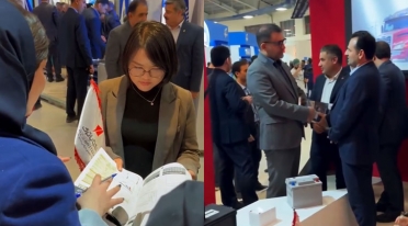 آکوباتری در نمایشگاه اکسپو (EXPO) اردبیل