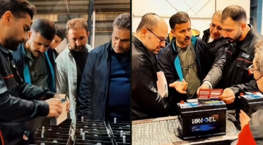 تصاویر بازدید از کارخانه آکوباتری