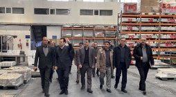 گزارش تصویری حضور مسئولان تأمین اجتماعی اردبیل در کارخانه آکوباتری