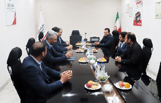 بازدید مدیران بانک سینا از کارخانه اشجع باتری