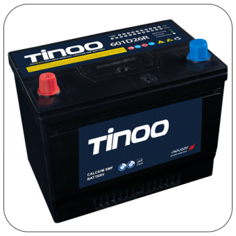 Tinoo Car Battery 60Ah Straight