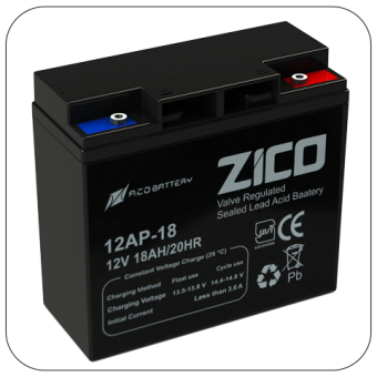 ZICO UPS Battery 18Ah