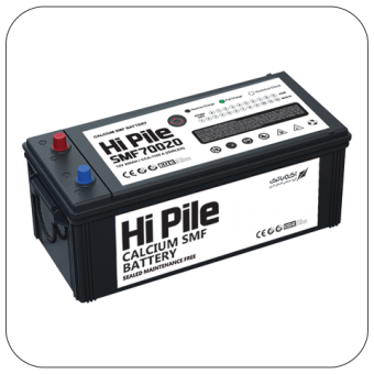 بطارية سيارة 12 فولت 200 أمبير Hipile