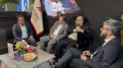 گزارش تصویری از بازدید معاونان وزیر ارتباطات از غرفه آکوباتری در نمایشگاه الکامپ