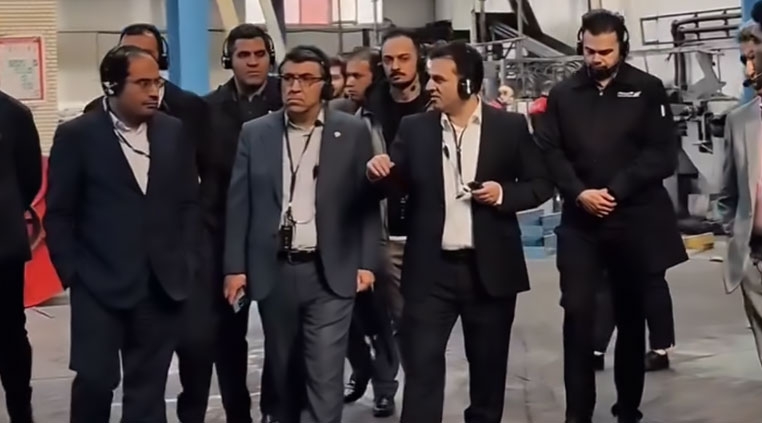 بازدید مدیرعامل سازمان بورس از کارخانجات آکوباتری