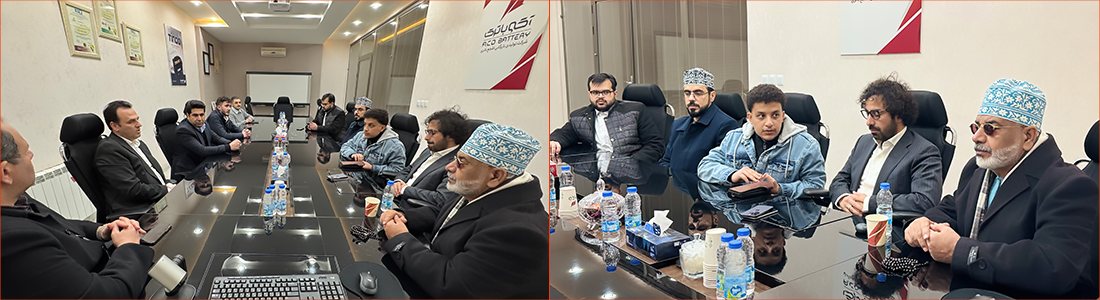 بازدید هیئت تجاری عمان از کارخانه آکوباتری